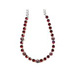 Necklace By Mariana Woman Stylish Siam Swarovski Crystals - Image 2