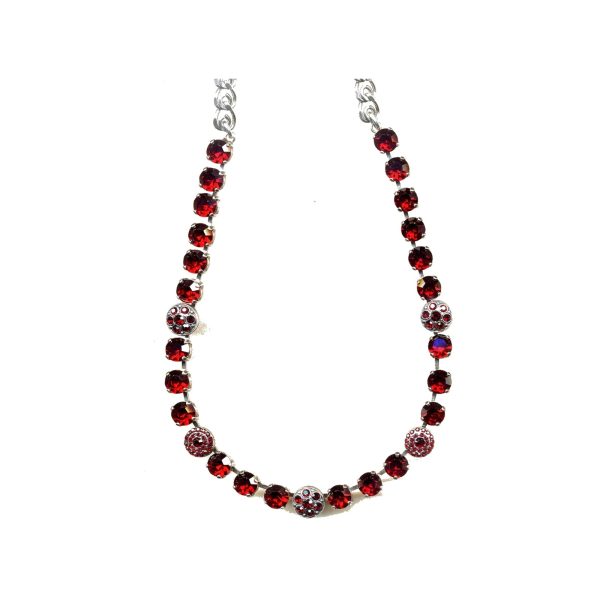 Necklace By Mariana Woman Stylish Siam Swarovski Crystals