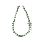 Necklace By Mariana Woman Fashionable Peridot Swarovski Crystals