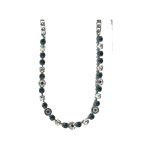 Necklace By Mariana Woman Chic Light Topaz and Montana Blue Swarovski Crystals - Image 2
