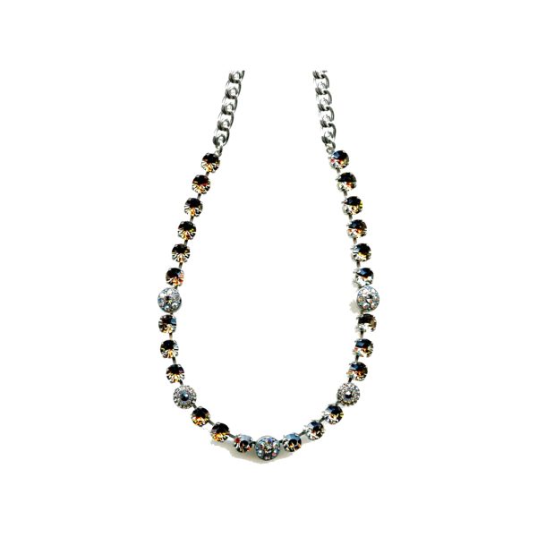 Necklace By Mariana Woman Timeless Bl.Diamond Swarovski Crystals
