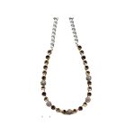 Necklace By Mariana Woman Luxurious Smoked Topaz Swarovski Crystals - Image 2