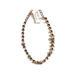 Necklace By Mariana Woman Classic Light Smoked Topaz Swarovski Crystals