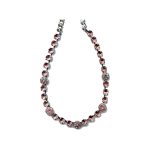 Necklace By Mariana Woman Refined Light Rose Swarovski Crystals