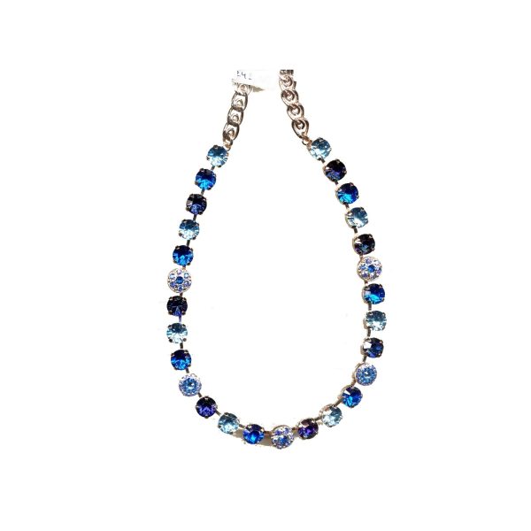 Necklace By Mariana Woman Luminous Night Helio Swarovski Crystals