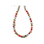 Necklace By Mariana Woman Beautiful Pacific Opal and Hyacinth Swarovski Crystals