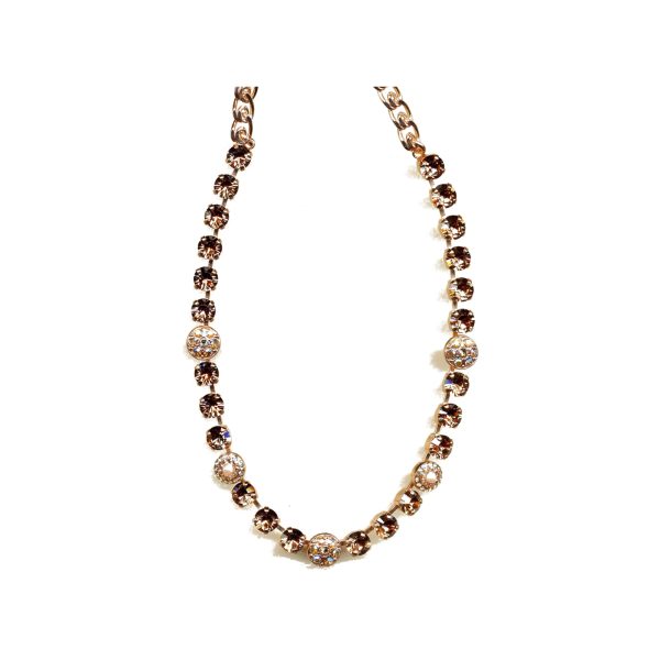 Necklace By Mariana Woman Vibrant Light Colorado Topaz Swarovski Crystals