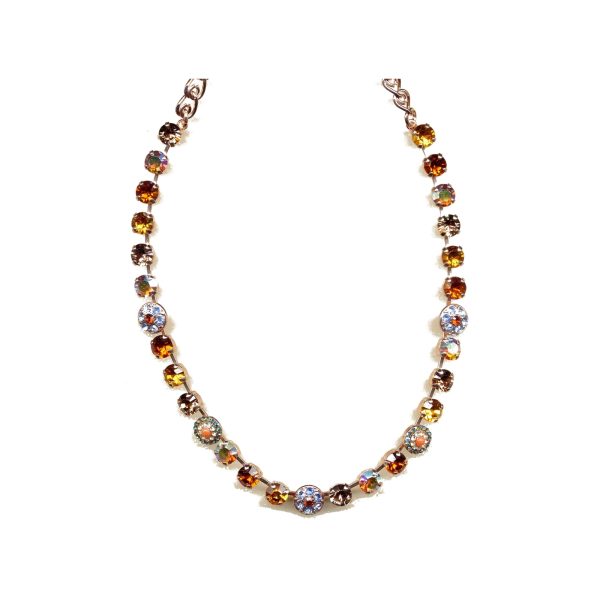 Necklace By Mariana Woman Romantic Turqu Swarovski Crystals