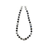 Necklace By Mariana Woman Sophisticated Black and Clear Swarovski Crystals - Image 2