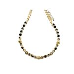 Necklace By Mariana Woman Chic Black and Crystal CosmoBlack Swarovski Crystals
