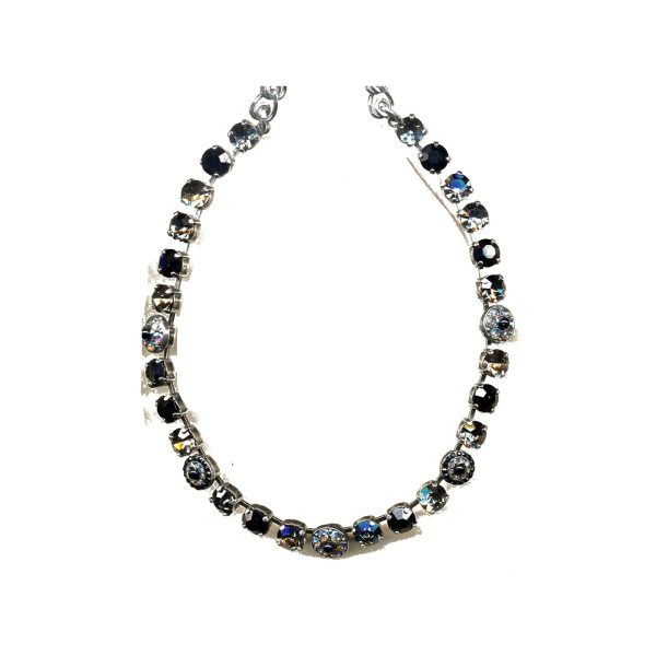 Necklace By Mariana Woman Lovely Jet Swarovski Crystals