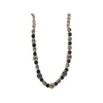 Necklace By Mariana Woman Fashionable Jet and Black Diamond Swarovski Crystals - Image 2