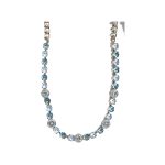 Necklace By Mariana Woman Lt.sapphire opal and Aquamarine Swarovski Crystals - Image 2