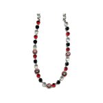 Necklace By Mariana Woman Chic Ruby and Jet Black and Clear Swarovski Crystals - Image 2