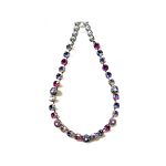 Necklace By Mariana Woman Stunning Lava Swarovski Crystals