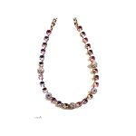 Necklace By Mariana Woman Sophisticated Vintage rose Swarovski Crystals - Image 2