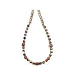 Necklace By Mariana Woman Smoky Quartz AB and Soft Pale Green Swarovski Crystals - Image 2