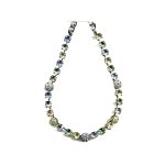 Necklace By Mariana Woman Feminine Red Opack Swarovski Crystals - Image 2