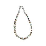 Necklace By Mariana Woman Stylish Pacific Opal and Champagne Swarovski Crystals
