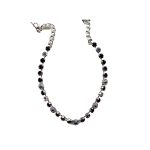 Necklace By Mariana Woman Radiant Jet Black and Amethyst Swarovski Crystals - Image 2