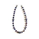 Necklace By Mariana Woman Dazzling Purple and Tanzanite Swarovski Crystals - Image 2