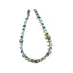 Necklace By Mariana Woman Chic Peridot and Vitrail Medium Swarovski Crystals - Image 2