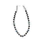 Necklace By Mariana Woman Stunning AB and Jet Black Swarovski Crystals