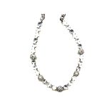 Necklace By Mariana Woman Beautiful Cream Pearl and AB Swarovski Crystals