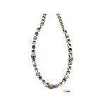 Necklace By Mariana Woman Beautiful Light Blue and Purple Swarovski Crystals - Image 2
