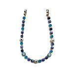 Necklace By Mariana Woman Caribbean Blue Opal and Royal Blue Swarovski Crystals - Image 2