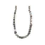 Necklace By Mariana Woman Captivating Pearl Mineral and Clear Swarovski Crystals