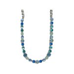 Necklace By Mariana Woman Caribbean Blue Opal and Sapphire Swarovski Crystals