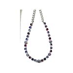 Necklace By Mariana Woman Chic Ametyst Swarovski Crystals
