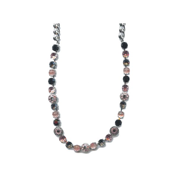 Necklace By Mariana Woman Distinctive Dk.Olive Swarovski Crystals