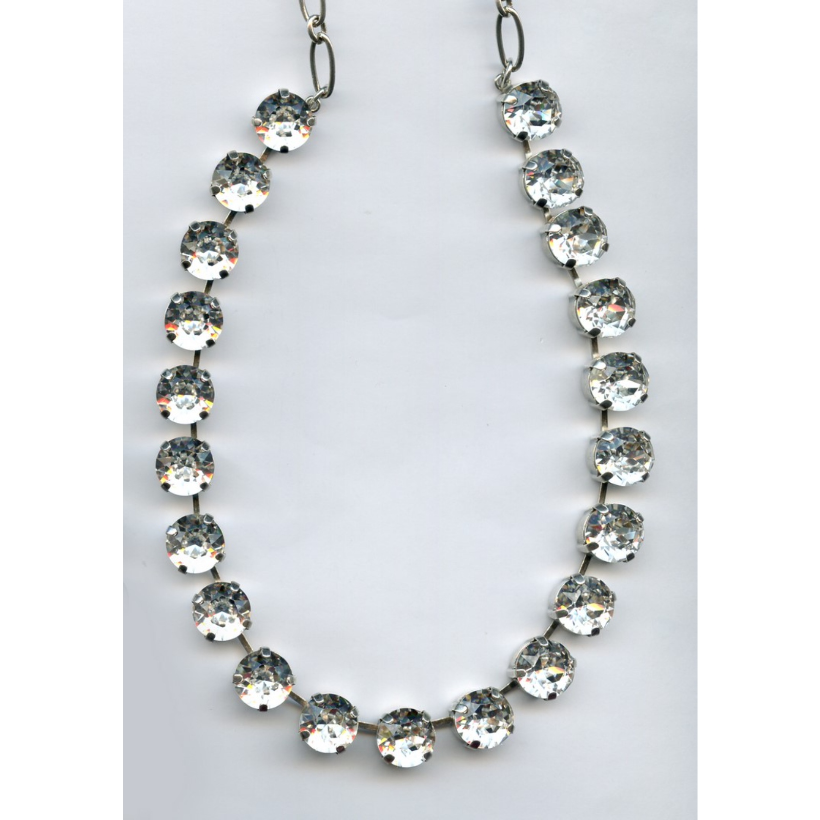 N-3474-001001-SP-2 Necklace By Mariana Woman Exquisite Clear Swarovski Crystals - Image 1