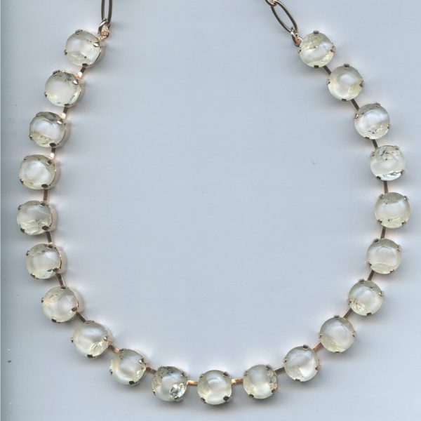 Necklace By Mariana Woman Madeira Topaz and Crystal Clear Swarovski Crystals