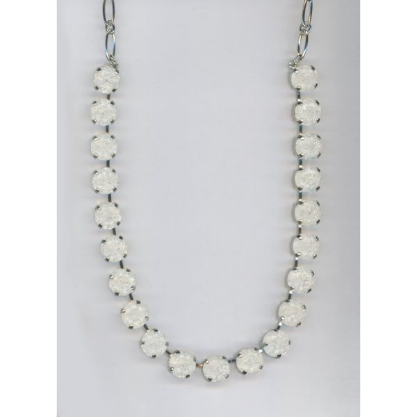 Necklace By Mariana Woman Stylish Clear ICE Swarovski Crystals