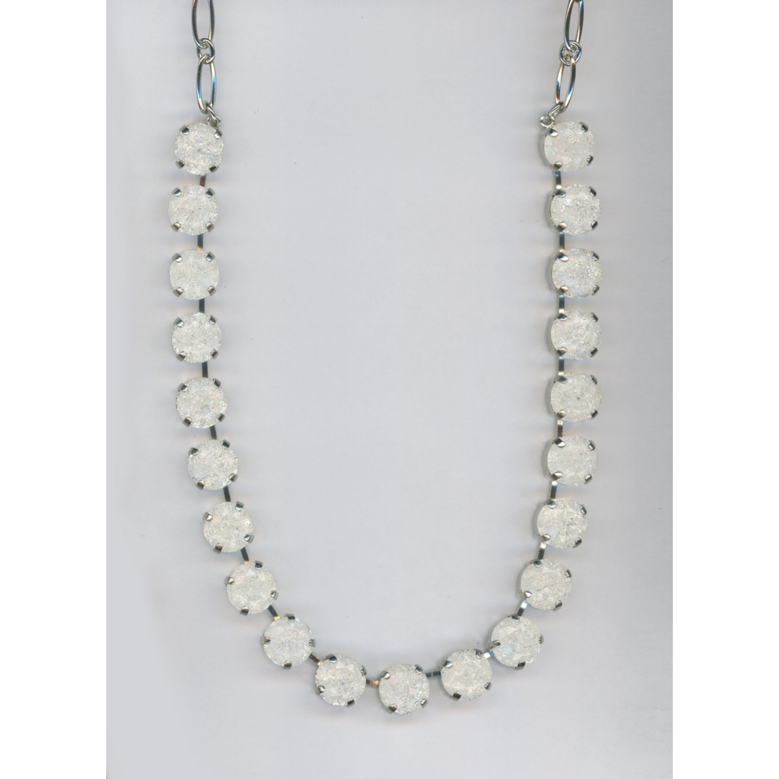 N-3474-001ICE-SP Necklace By Mariana Woman Stylish Clear ICE Swarovski Crystals - Image 1