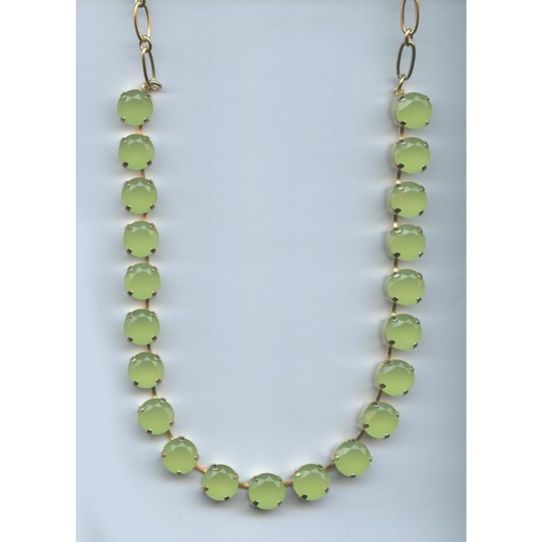 Necklace By Mariana Woman Radiant Chrysolite Opal Swarovski Crystals