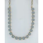 Necklace By Mariana Woman Luminous Grey Opal Swarovski Crystals