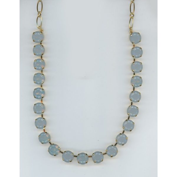 Necklace By Mariana Woman Luminous Grey Opal Swarovski Crystals