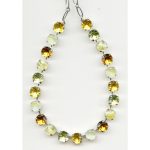 Necklace By Mariana Woman Jonquil and Light Topaz and Orange Swarovski Crystals