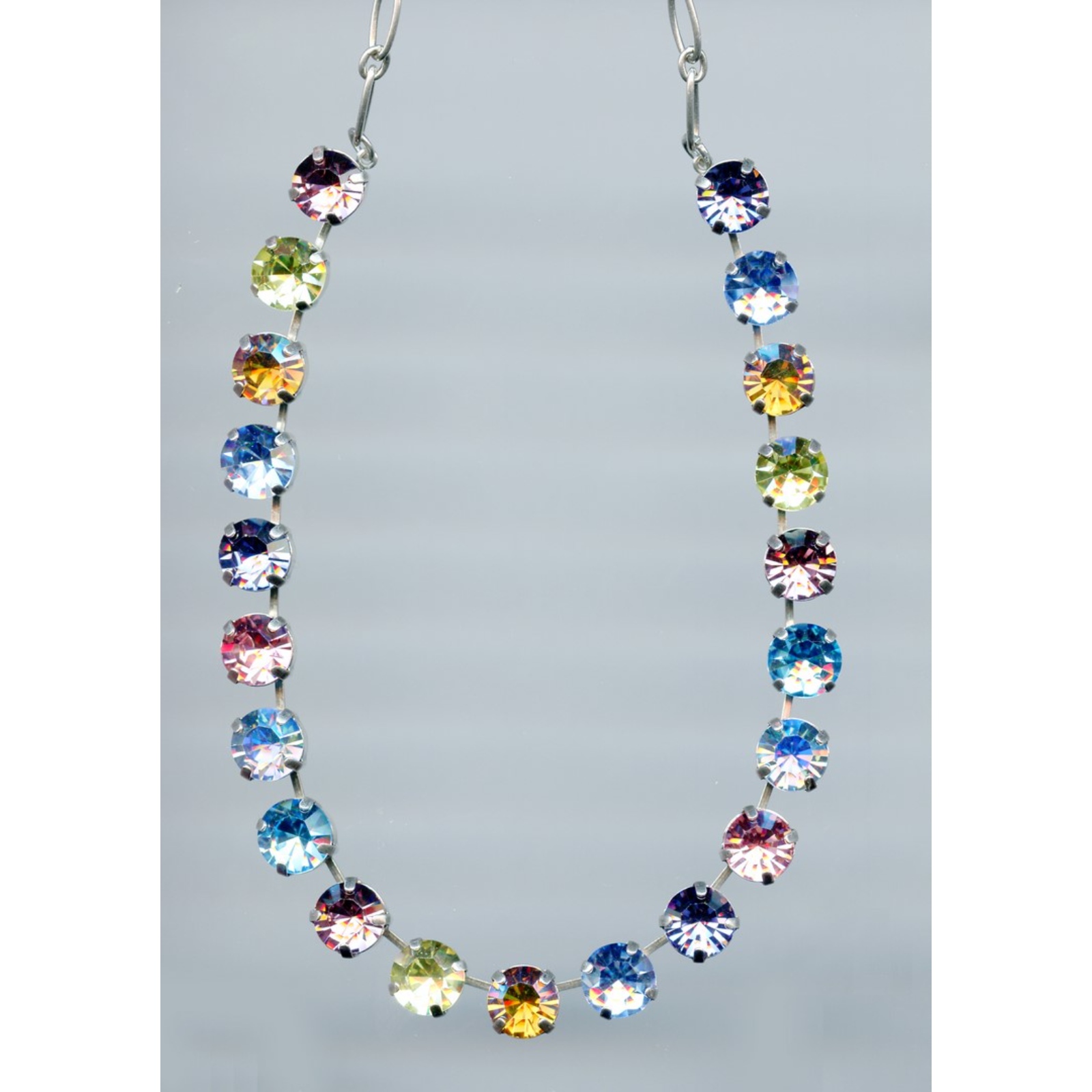 N-3474-104-SP Necklace By Mariana Woman Distinctive Chalk White Swarovski Crystals - Image 1