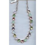 Necklace By Mariana Woman Refined Light Amethyst and Clear Swarovski Crystals