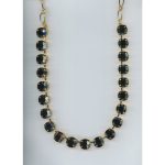 Necklace By Mariana Woman Distinctive Hematite Swarovski Crystals