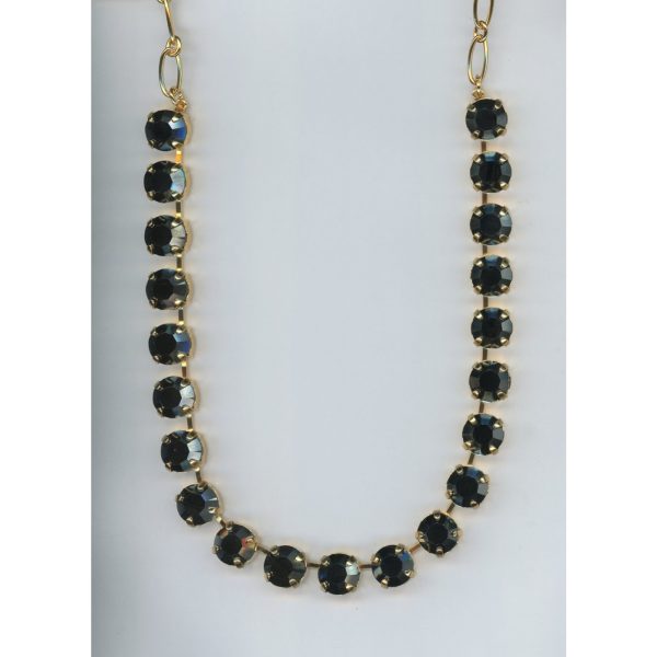 Necklace By Mariana Woman Distinctive Hematite Swarovski Crystals