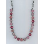 Necklace By Mariana Woman Timeless Opaque Rose Swarovski Crystals