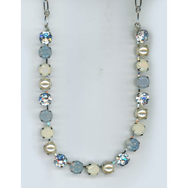 Necklace By Mariana Woman Radiant Cream Pearl and AB Swarovski Crystals