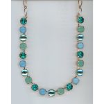 Necklace By Mariana Woman Chic Turquoise and Laguna Delite Swarovski Crystals