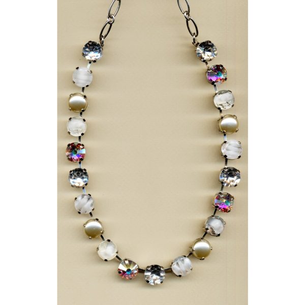 Necklace By Mariana Woman Pacific Opal and Turquoise Blue Swarovski Crystals